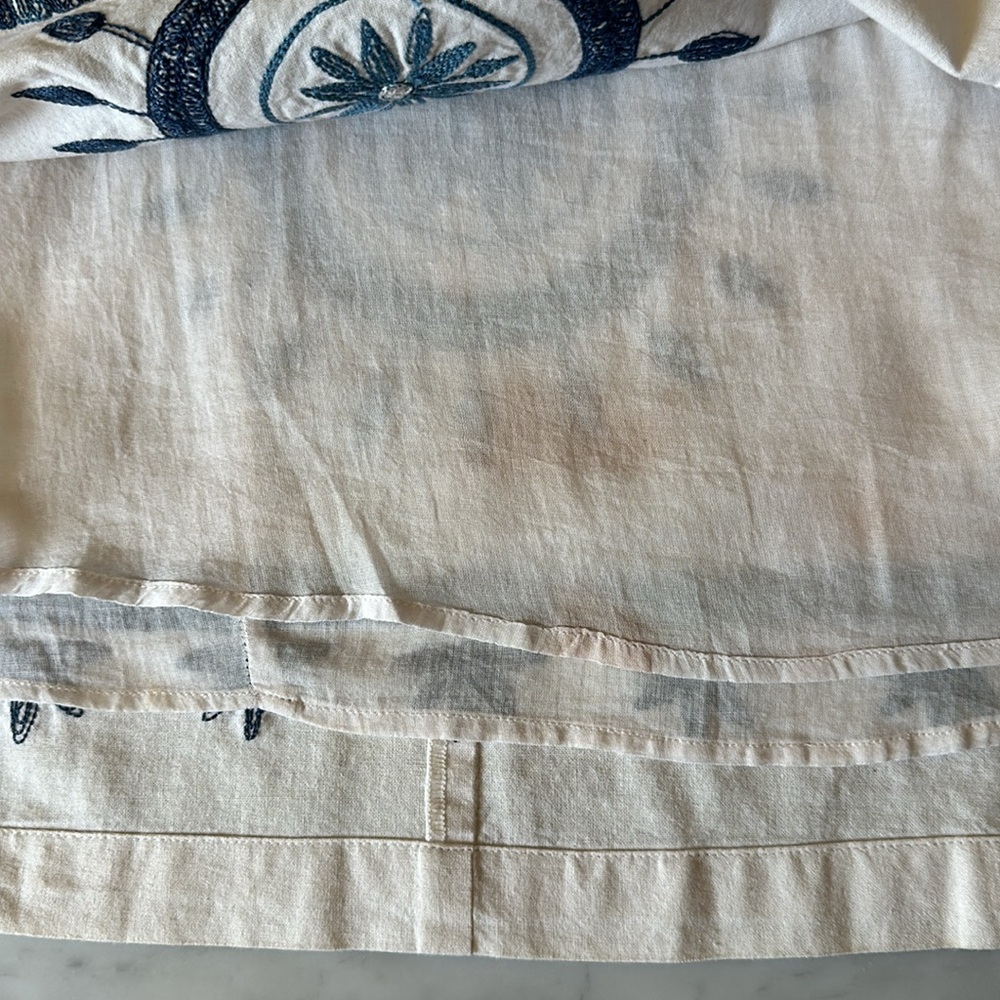 Roller Rabbit Embroidered Cotton Shift Dress - Picture 6 of 7